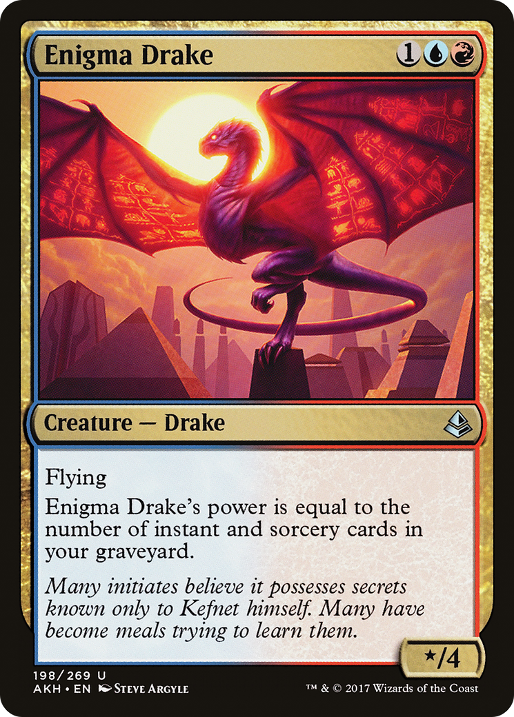 Enigma Drake [Amonkhet] Foil