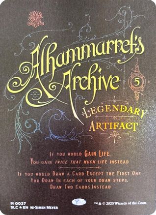Alhammarret's Archive (027) Foil - Secret Lair Countdown Kit