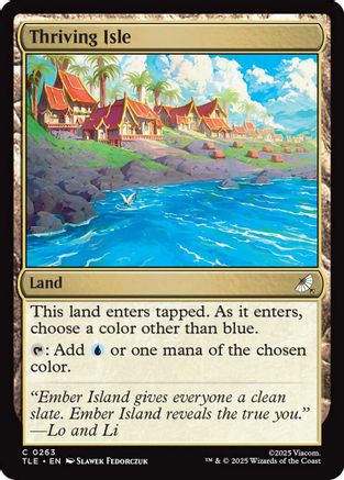 Thriving Isle (263) Foil - Avatar: The Last Airbender: Eternal-Legal