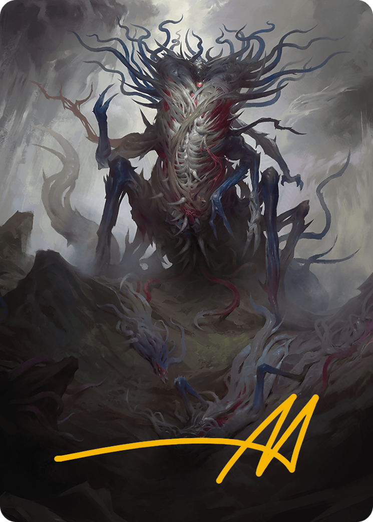 Azlask, the Swelling Scourge Art Card (Gold-Stamped Signature) [Modern Horizons 3 Art Series] | Silver Goblin