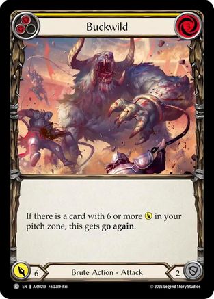 Buckwild (ARR019) - Armory Deck: Rhinar