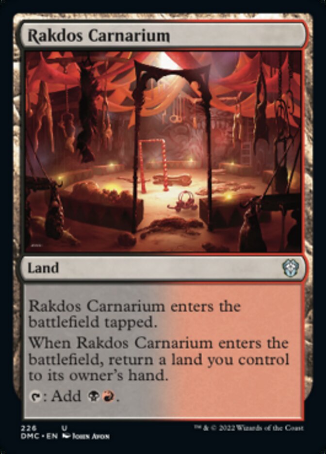 Rakdos Carnarium [Dominaria United Commander] | Silver Goblin