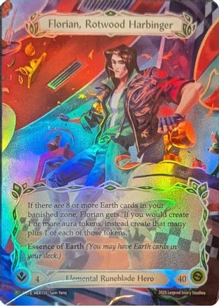 Florian, Rotwood Harbinger (HER158) Rainbow Foil - FaB Promos
