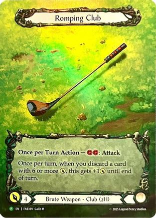 Romping Club (FAB399) Rainbow Foil - FaB Promos
