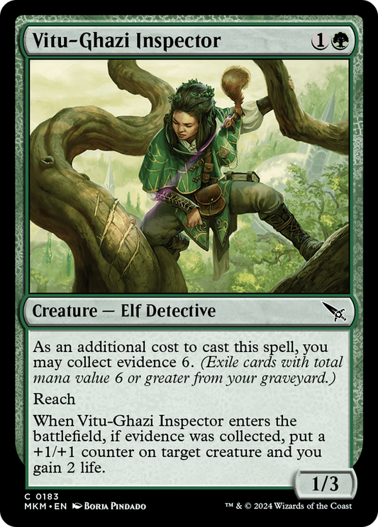 Vitu-Ghazi Inspector [Murders at Karlov Manor] Foil