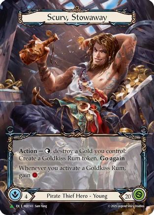 Scurv, Stowaway (HER143) Cold Foil - FaB Promos