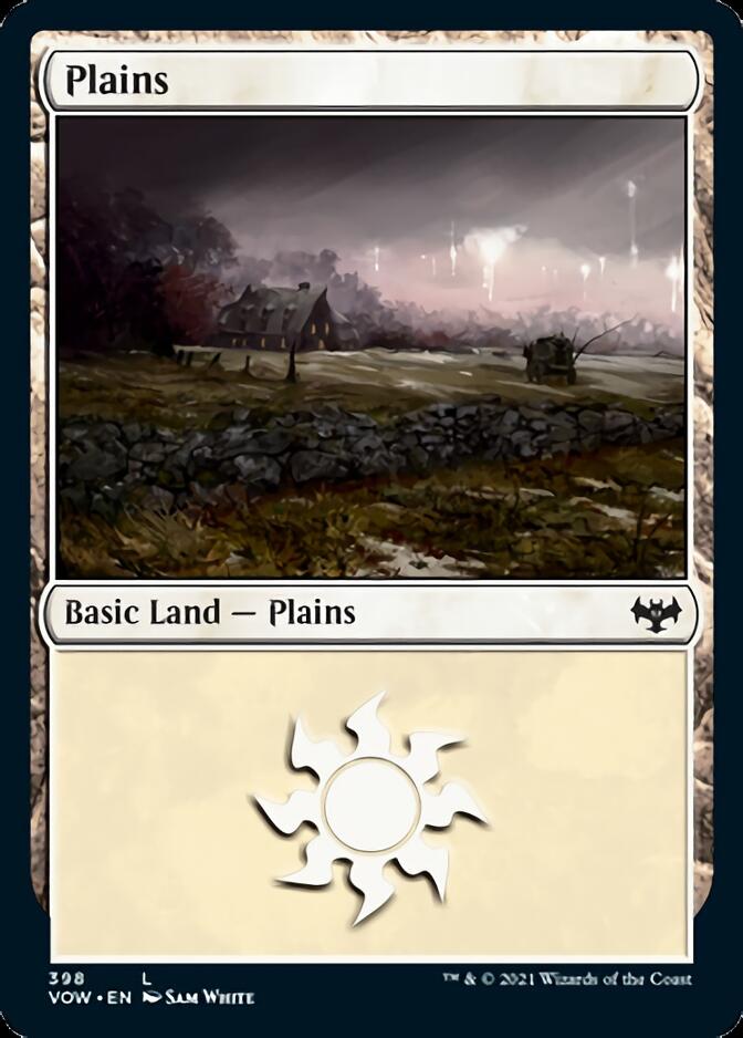 Plains (398) [Innistrad: Crimson Vow] | Silver Goblin