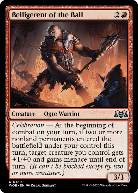 Belligerent of the Ball [Wilds of Eldraine] Foil