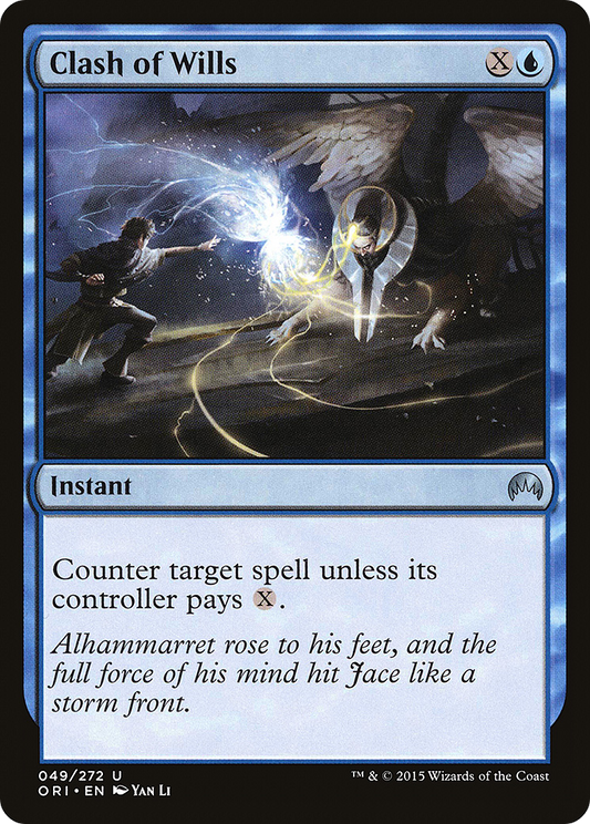 Clash of Wills [Magic Origins] Foil
