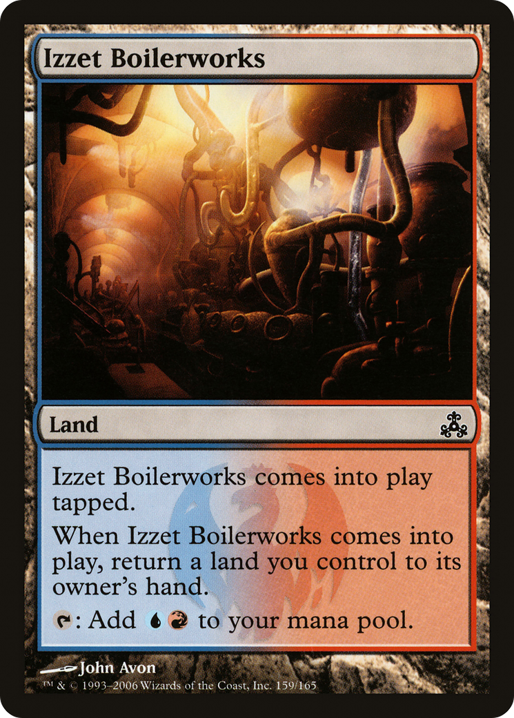Izzet Boilerworks [Guildpact] Foil