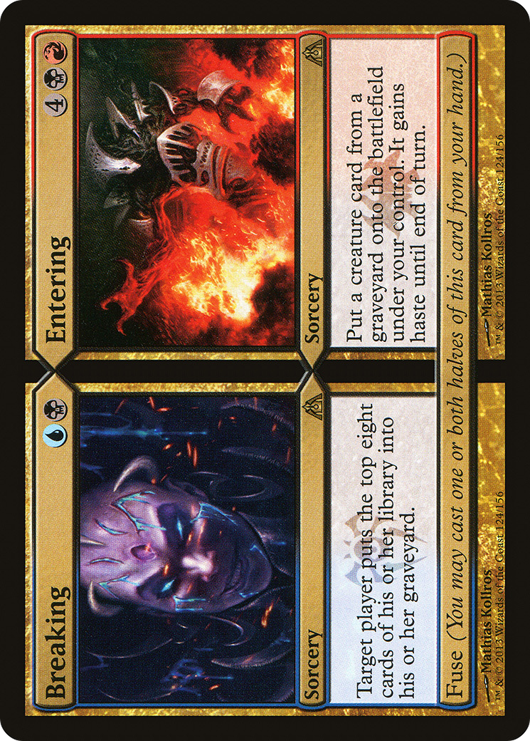 Breaking // Entering [Dragon's Maze] Foil