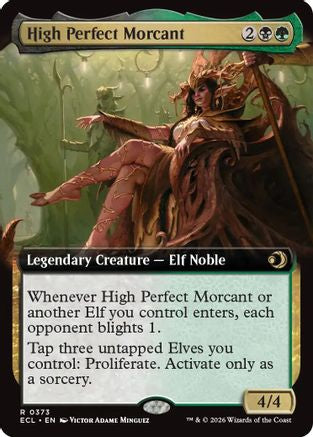 High Perfect Morcant (Extended Art) (373) Foil - Lorwyn Eclipsed
