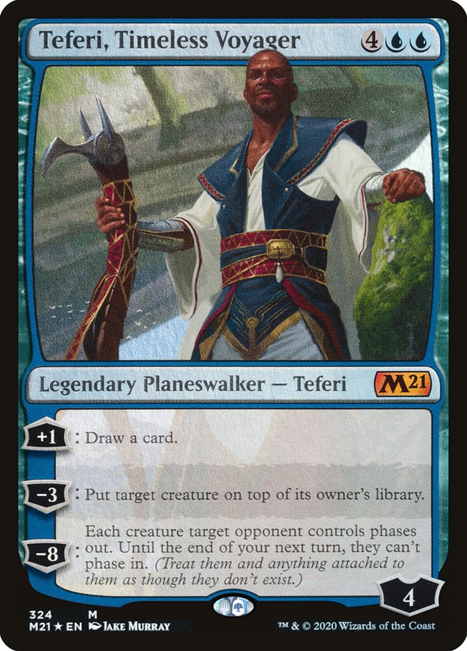 Teferi, Timeless Voyager [Core Set 2021] | Silver Goblin