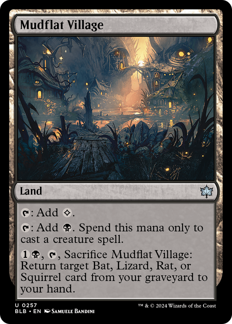 Mudflat Village [Bloomburrow] | Silver Goblin