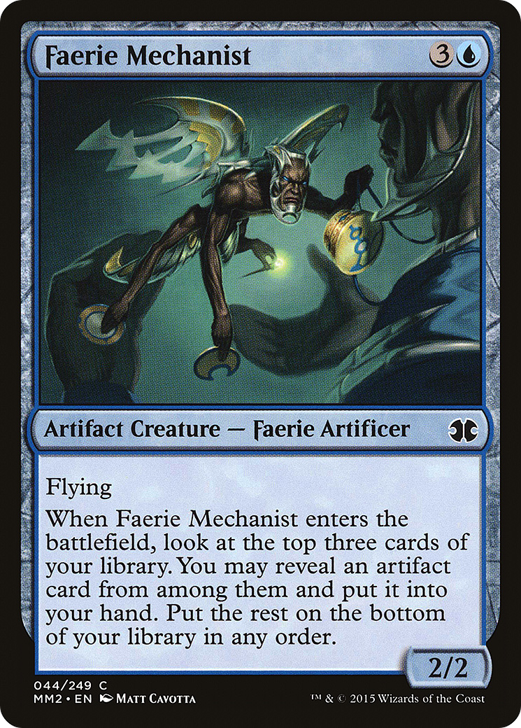 Faerie Mechanist [Modern Masters 2015] Foil