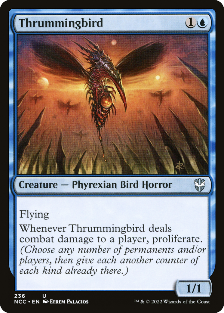 Thrummingbird [Streets of New Capenna Commander] | Silver Goblin