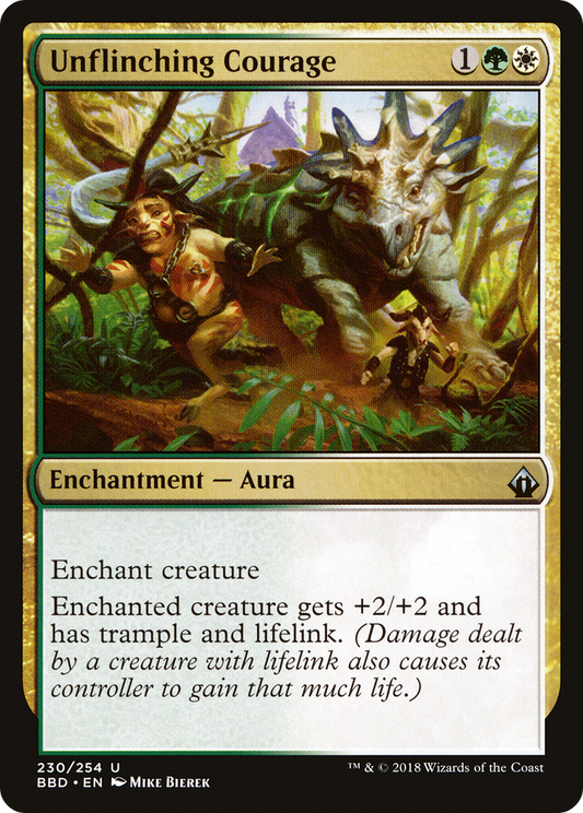 Unflinching Courage [Battlebond] Foil
