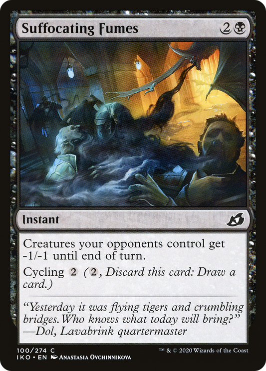 Suffocating Fumes [Ikoria: Lair of Behemoths] Foil