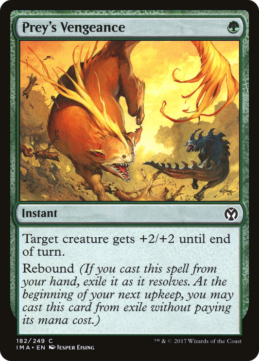 Prey's Vengeance [Iconic Masters] Foil