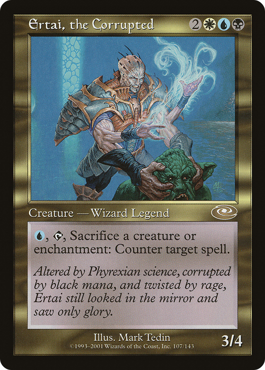 Ertai, the Corrupted (Mark Tedin) [Planeshift] Foil