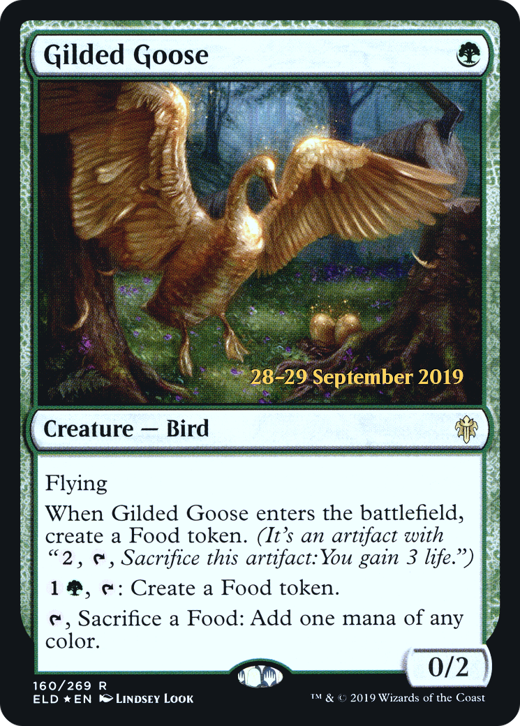 Gilded Goose [Throne of Eldraine Prerelease Promos]