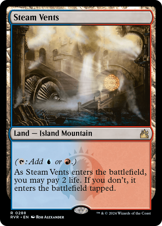 Steam Vents [Ravnica Remastered] Foil