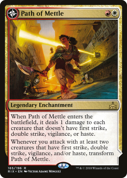 Path of Mettle (165) Foil - Rivals of Ixalan