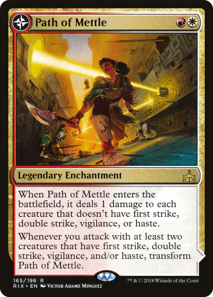 Path of Mettle (165) Foil - Rivals of Ixalan