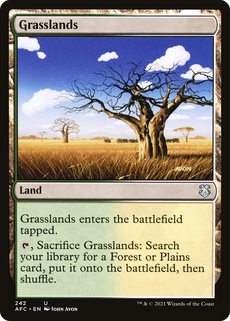 Grasslands [Dungeons & Dragons: Adventures in the Forgotten Realms Commander]