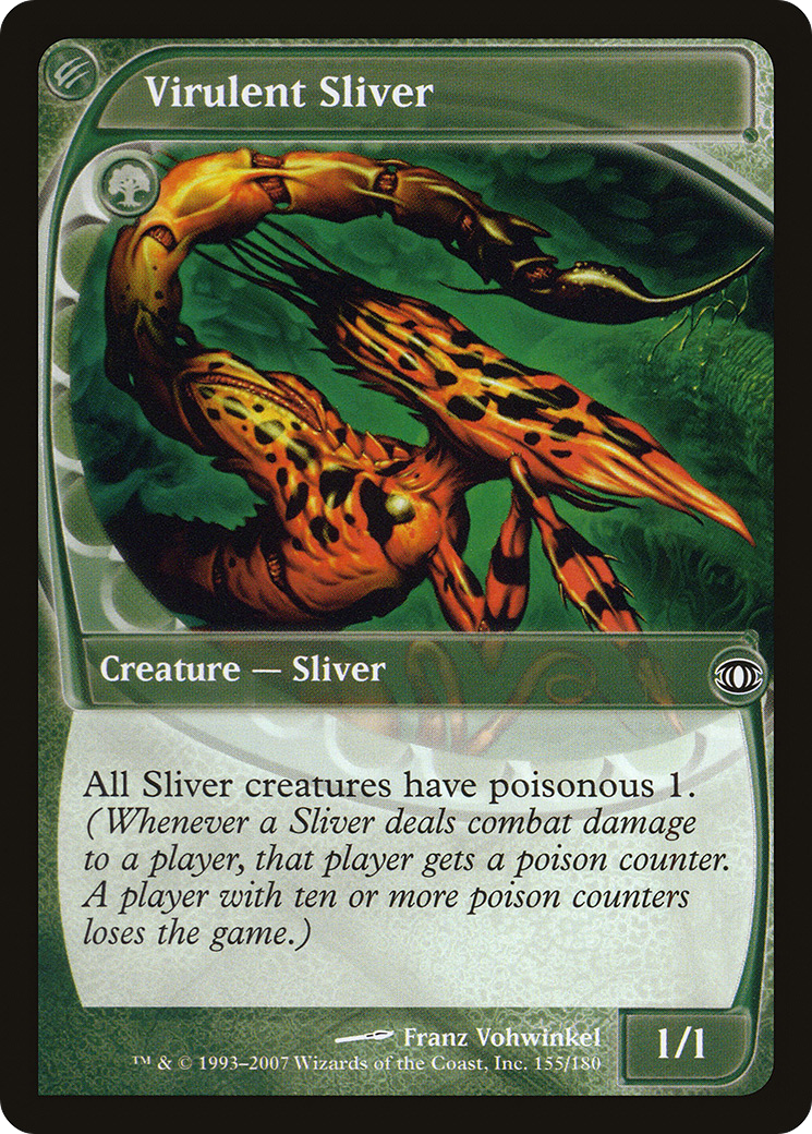 Virulent Sliver [Future Sight] Foil