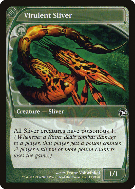 Virulent Sliver [Future Sight] Foil