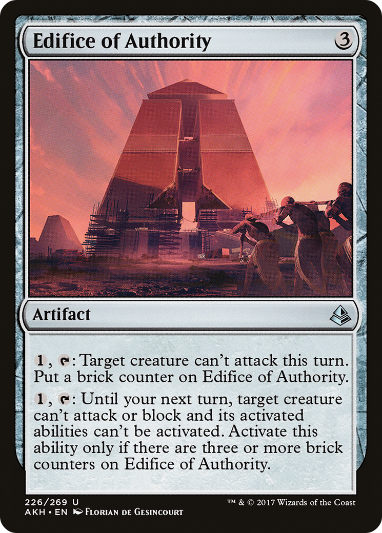 Edifice of Authority [Amonkhet] | Silver Goblin