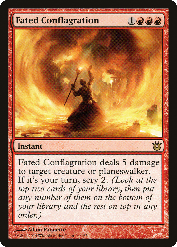 Fated Conflagration [Born of the Gods] Foil
