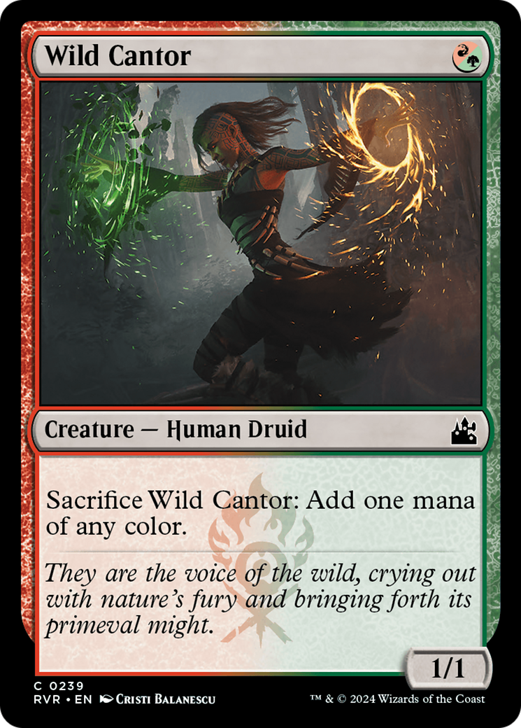 Wild Cantor [Ravnica Remastered] | Silver Goblin