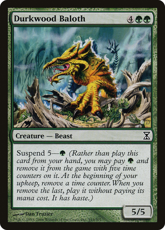 Durkwood Baloth [Time Spiral] Foil