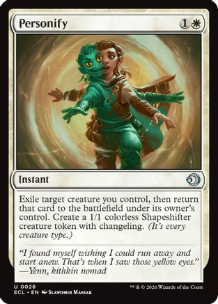 Personify (028) Foil - Lorwyn Eclipsed