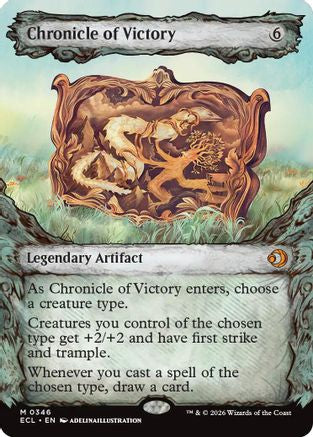 Chronicle of Victory (Showcase) (346) Foil - Lorwyn Eclipsed