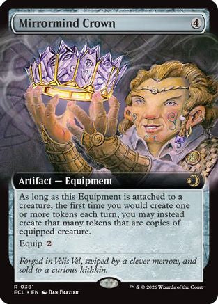 Mirrormind Crown (Extended Art) (381) - Lorwyn Eclipsed