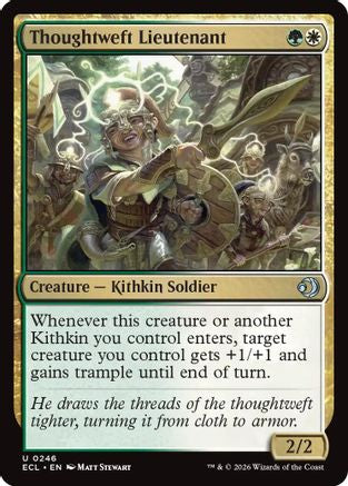 Thoughtweft Lieutenant (246) Foil - Lorwyn Eclipsed