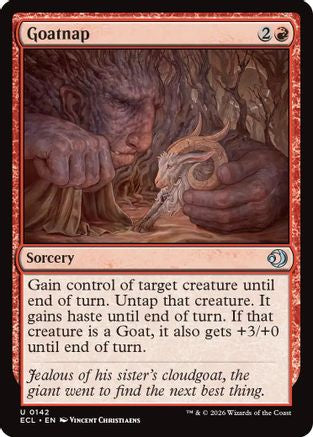 Goatnap (142) Foil - Lorwyn Eclipsed