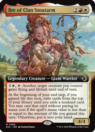 Bre of Clan Stoutarm (Extended Art) (369) Foil - Lorwyn Eclipsed