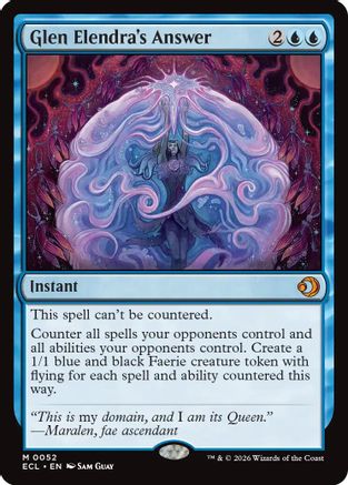Glen Elendra's Answer (052) - Lorwyn Eclipsed