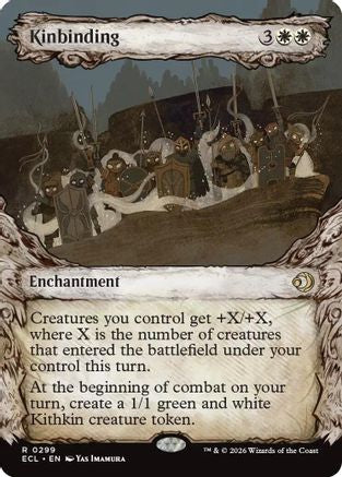 Kinbinding (Showcase) (299) Foil - Lorwyn Eclipsed