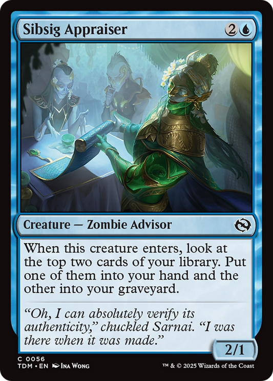 Sibsig Appraiser (056) Foil - Tarkir: Dragonstorm