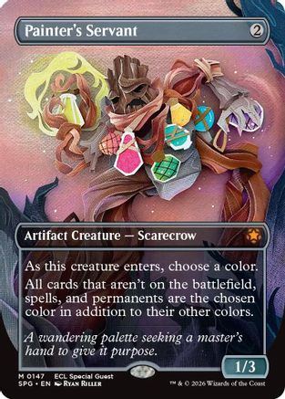 Painter's Servant (Borderless) (147) Foil - Special Guests
