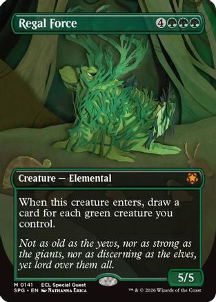 Regal Force (Borderless) (141) Foil - Special Guests