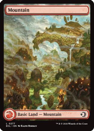 Mountain (277) Foil - Lorwyn Eclipsed