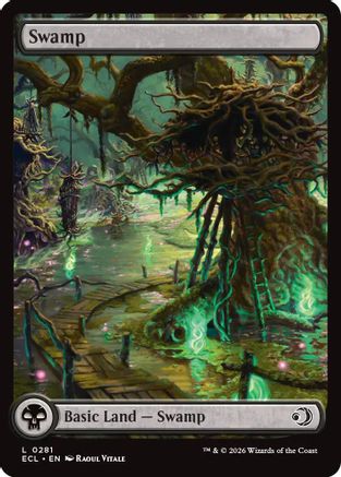 Swamp (281) Foil - Lorwyn Eclipsed