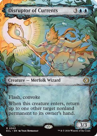 Disruptor of Currents (Showcase) (303) Foil - Lorwyn Eclipsed