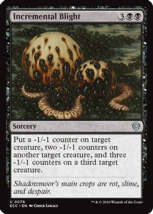 Incremental Blight (076) - Commander: Lorwyn Eclipsed